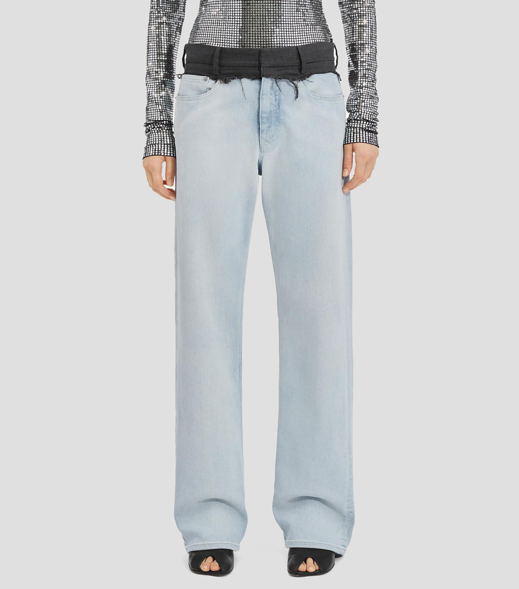Jeans de corte recto Mujer